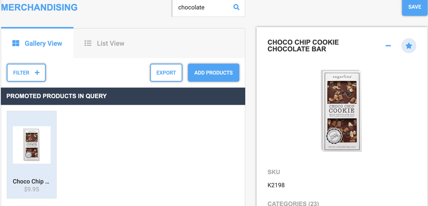 Merchandising - Promoting Products