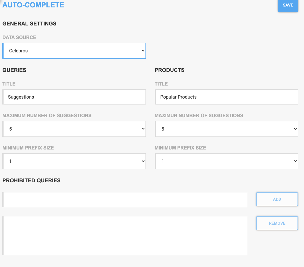 Advanced - Auto Complete